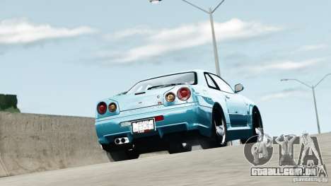 Nissan Skyline GT-R (R34) Stance para GTA 4