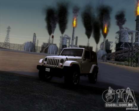 Jeep Wrangler Rubicon para GTA San Andreas