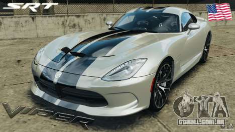 SRT Viper GTS 2013 para GTA 4