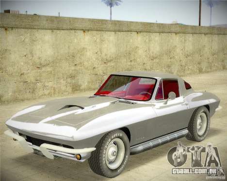 Chevrolet Corvette Stingray para GTA San Andreas