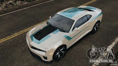 Chevrolet Camaro ZL1 2012 v1.2 para GTA 4