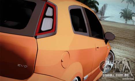 Fiat Punto Evo 2010 Edit para GTA San Andreas