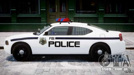 Dodge Charger FBI Police para GTA 4