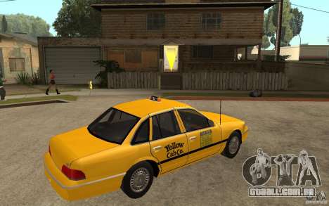 Ford Crown Victoria Taxi 1992 para GTA San Andreas