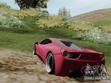 Ferrari 458 Italia para GTA San Andreas