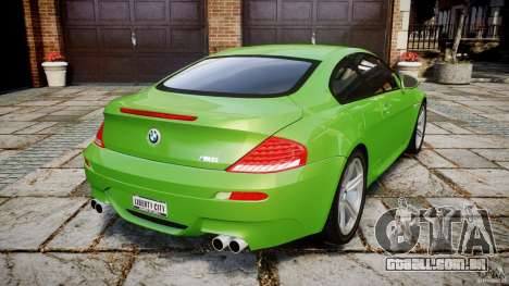 BMW M6 2010 v1.0 para GTA 4