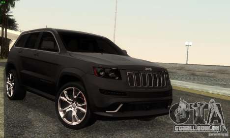 Jeep Grand Cherokee SRT8 para GTA San Andreas