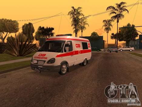 Ambulância de gazela para GTA San Andreas