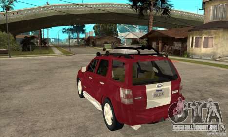 Ford Escape 2009 para GTA San Andreas