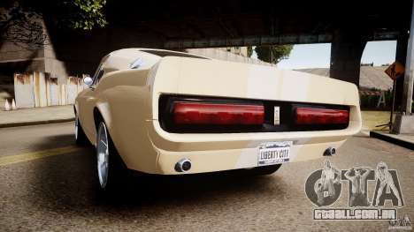 Shelby Mustang GT500 Eleanor v.1.0 Non-EPM para GTA 4