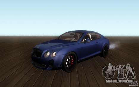 Bentley Continental SS para GTA San Andreas