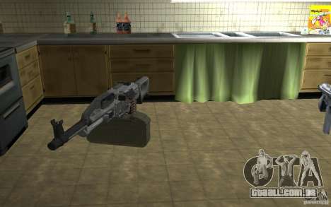 PKP Pecheneg metralhadora para GTA San Andreas