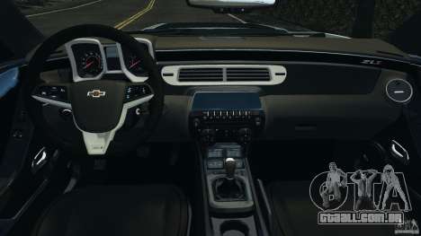 Chevrolet Camaro ZL1 2012 v1.2 para GTA 4