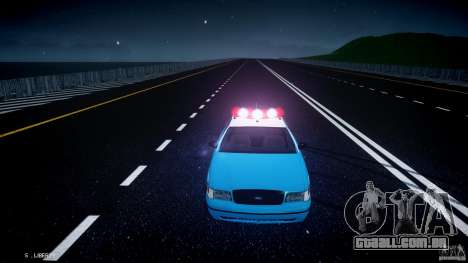 Ford Crown Victoria Classic Blue NYPD Scheme para GTA 4