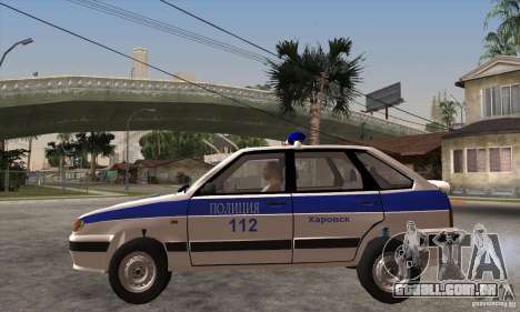 ВАЗ 2114 polícia para GTA San Andreas