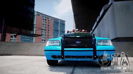 Ford Crown Victoria Classic Blue NYPD Scheme para GTA 4