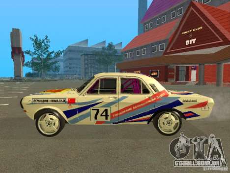 Volga GAZ 24-10 Rally para GTA San Andreas