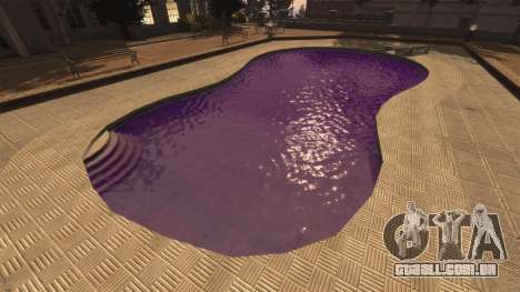 A cor púrpura da água para GTA 4