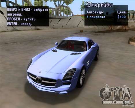 Mercedes-Benz SLS AMG V12 TT Black Revel para GTA San Andreas