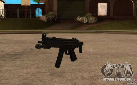 Nova MP5 com lanterna para GTA San Andreas