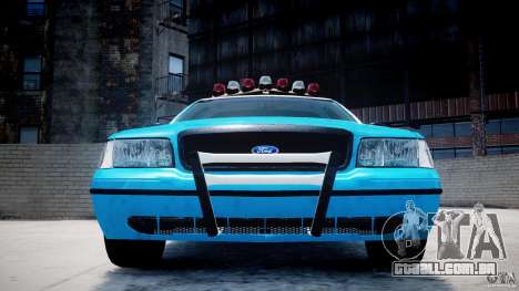 Ford Crown Victoria Classic Blue NYPD Scheme para GTA 4