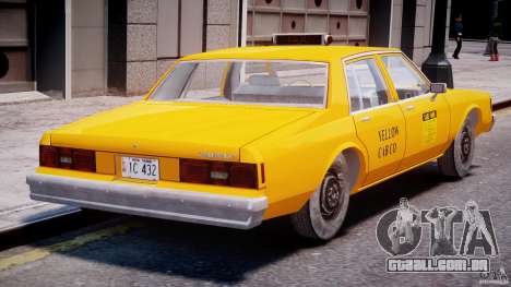 Chevrolet Impala Taxi 1983 [Final] para GTA 4