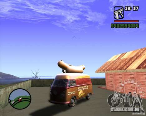 Volkswagen Transporter T1 Hot Dog para GTA San Andreas