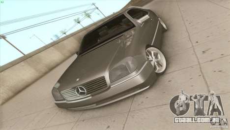 Mercedes Benz 600 SEC para GTA San Andreas