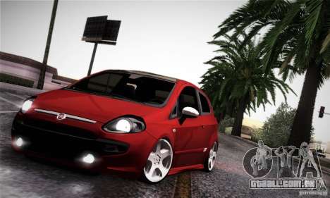 Fiat Punto Evo 2010 Edit para GTA San Andreas