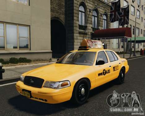 Ford Crown Victoria NYC Taxi 2012 para GTA 4