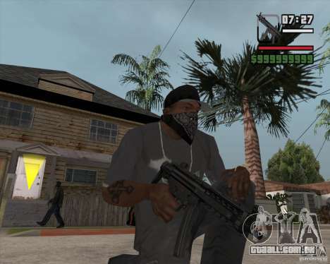 New MP5 (Submachine gun) para GTA San Andreas