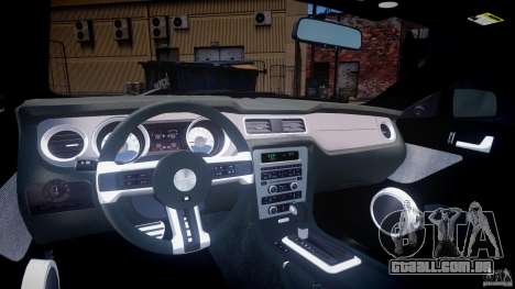 Ford Mustang V6 2010 Chrome v1.0 para GTA 4