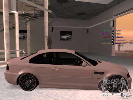 BMW M3 para GTA San Andreas