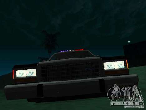 Ford Crown Victoria LTD 1992 SFPD para GTA San Andreas