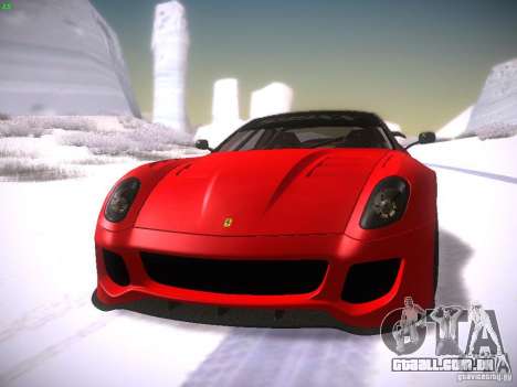 Ferrari 599XX para GTA San Andreas