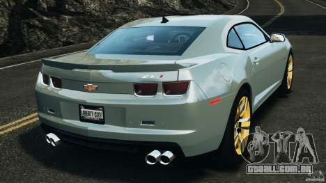 Chevrolet Camaro ZL1 2012 v1.2 para GTA 4