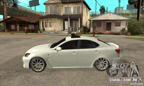 Lexus IS F 2009 para GTA San Andreas