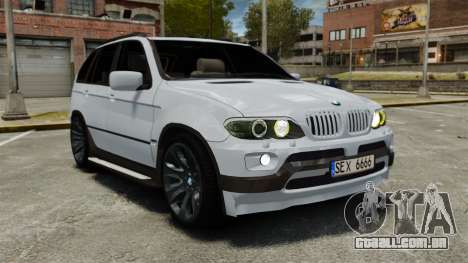BMW X5 4.8IS BAKU para GTA 4