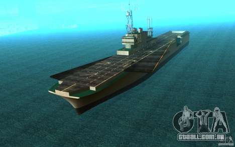 New Aircraft carrier para GTA San Andreas