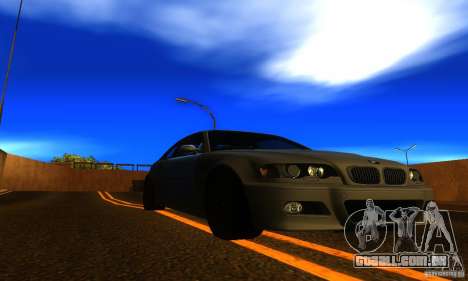 BMW M3 E46 TUNEABLE para GTA San Andreas