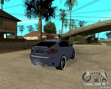 BMW X6 M HAMANN para GTA San Andreas