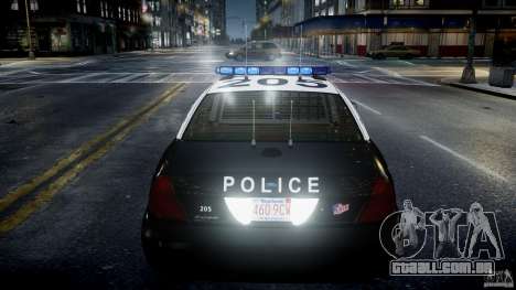 Ford Crown Victoria Massachusetts Police [ELS] para GTA 4