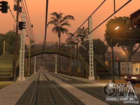Linha ferroviária de alta velocidade para GTA San Andreas