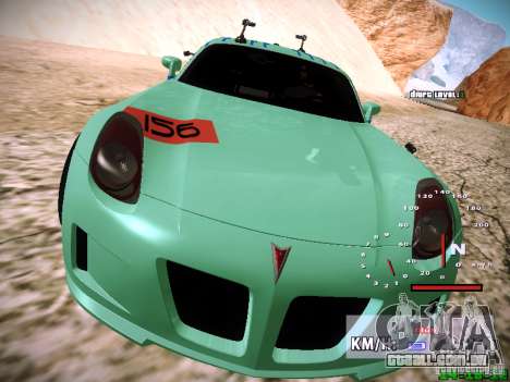 Pontiac Solstice Falken Tire para GTA San Andreas