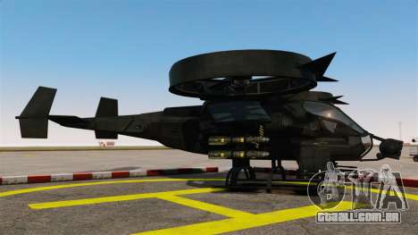 Um helicóptero de combate Scorpion AT-99 para GTA 4