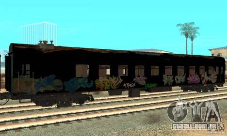 Custom Graffiti Train 1 para GTA San Andreas
