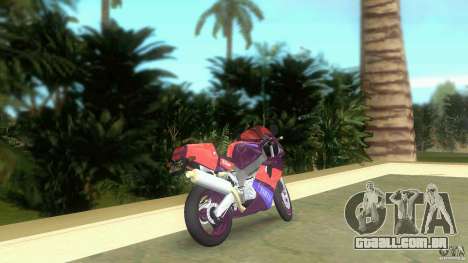 Yamaha FZR 750 midnight black para GTA Vice City