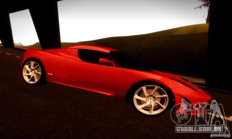 Tesla Roadster Sport para GTA San Andreas