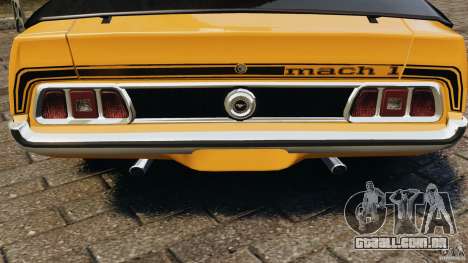 Ford Mustang Mach 1 1973 para GTA 4