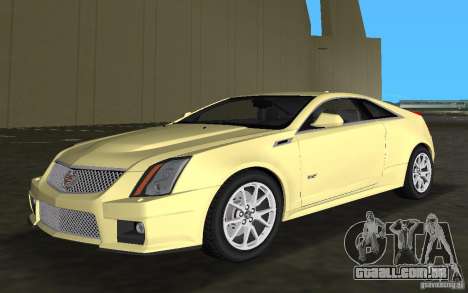 Cadillac CTS-V Coupe para GTA Vice City